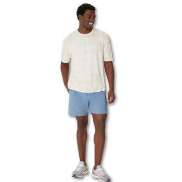 Imagem de Shorts Esporte Masculino Adulto Malwee 1000131712, Mescla azul, P