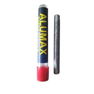 Imagem de KIT 02 BARRAS Epóxica Solda Para Estancar Vazamentos Alumax COR:PRATA 