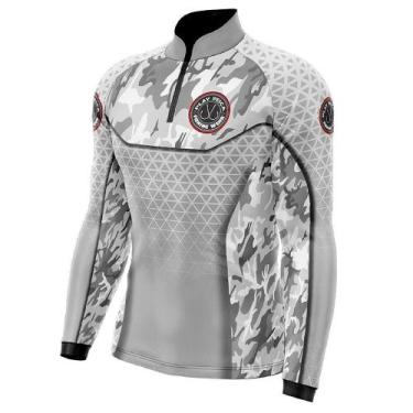 Imagem de Camisa de Pesca FPS 50+ Cammo White M - Play Pesca, M