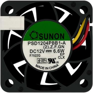 Imagem de Cooler PSD1204PBB1-A 12V 6.6W 3L 3P 40X40X28MM B2 - Sunon