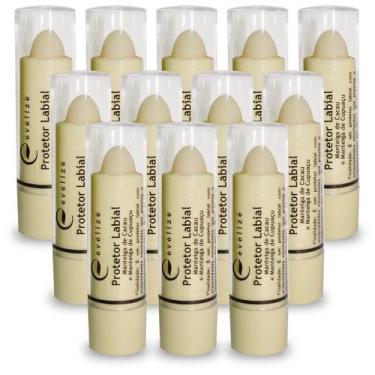 Imagem de Kit Display Protetor Labial Evelize Bastão e Saborizados, Tradicional 