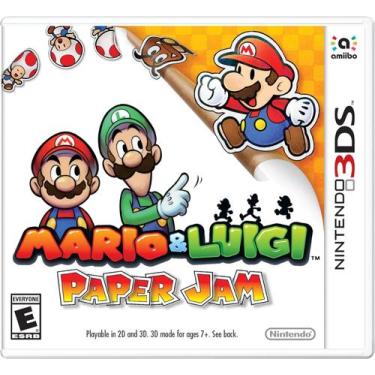 Imagem de Mario & Luigi Paper Jam 3DS Midia Fisica - Nintendo Of America