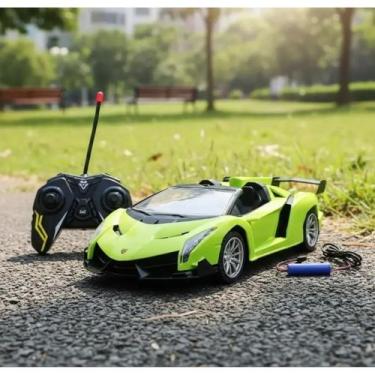 Imagem de Carrinho De Controle Remoto Recarregável 7 Funcoes Bugatti - Guedes