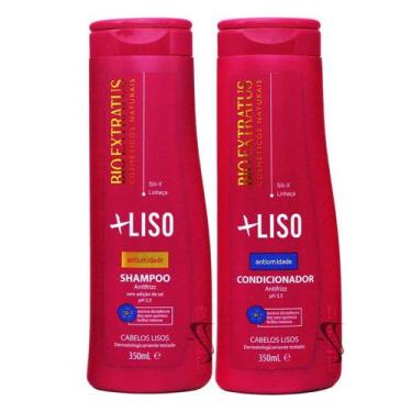 Imagem de Kit Shampoo Condicionador  Liso Antiumidade Bio Extratus