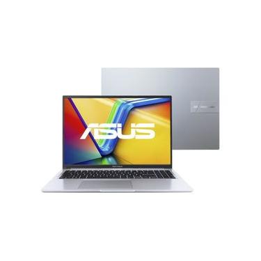 Imagem de Notebook Asus Vivobook Go 15 512GB SSD 8GB de RAM 15,60" Intel Core I3, KeepOS, Full HD LED Prata