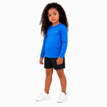 Imagem de Camisa Térmica Infantil Proteção Solar UV 50 Segunda Pele Praia Piscin