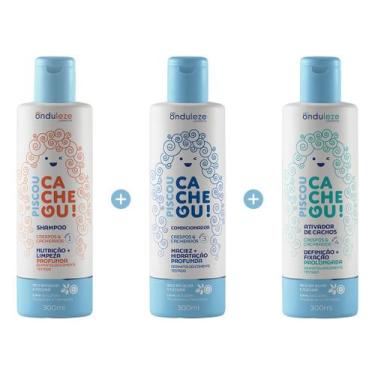 Imagem de Kit Infantil Shampoo, Condicionador, Ativador Onduleze - Onduleze Cosm