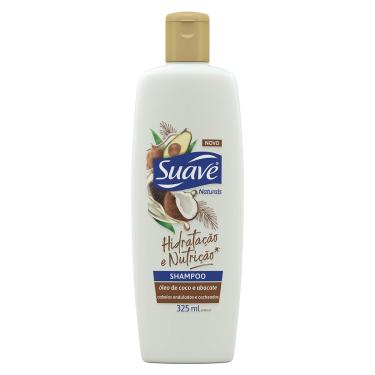 Imagem de Shampoo Suave Naturals Hidratação e Nutrição Óleo de Coco e Abacate 325ml