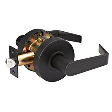 Imagem de Master Lock SLCHPG10B estilo alavanca resistente, trava de porta de passagem comercial grau 2, acabamento em bronze polido a óleo