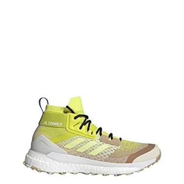 Imagem de adidas Tênis de corrida masculino Track Trail, Tom bege/amarelo pulsante/amarelo ácido, 9