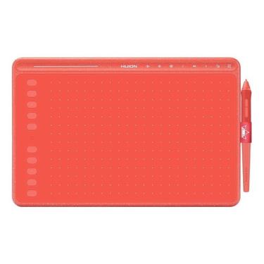 Imagem de Mesa Digitalizadora Huion Hs611 Coral Red