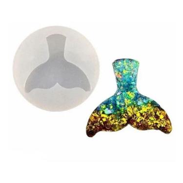 Imagem de Molde De Silicone Cauda De Sereia, Resina, Confeitaria, Biscuit Molds Planet