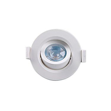 Imagem de Spot de Led Taschibra Alltop MR16 Redondo 5W Bivolt 3000K - Luz Amarela