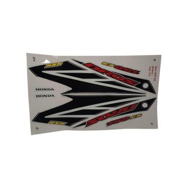 Imagem de Kit Jogo Adesivo Faixa Nxr Bros 150 2007 Es Branco