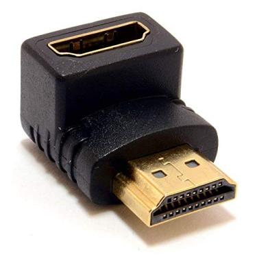 Imagem de Keple Adaptador HDMI de 90 graus, conectores banhados a ouro, suporta 1080p, funciona com Roku, Amazon Fire TV, Chromecast, Miracast e mais