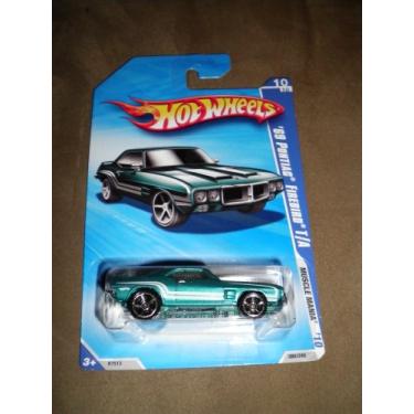 Imagem de Hot Wheels 2010 Muscle Mania 10 of 10 Teal '69 Pontiac Firebird T/A
