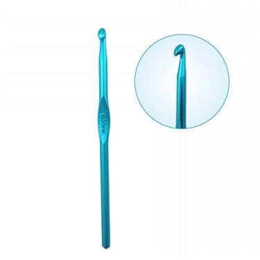 Imagem de Agulha De Crochê Tricô De Alumínio 6mm Artesanato Crochet