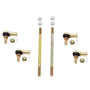 Imagem de Kit de 2 tirantes e 4 terminais de direção compatível com Yamaha Big Bear 400 2000-2012, Kodiak 400/450, 07-12 Grizzly 350/400 / 450, 04-06 Bruin 350, 06-10 Wolverine 3555 450