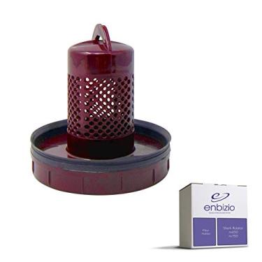 Imagem de Peças de reposição para aspirador de pó de tubarão genuíno da Enbizio para o aspirador de pó Shark Professional Rotator Lift Away Upright Nv650 Nv750 – Suporte para moldura de filtro – Vermelho