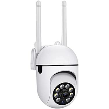 Imagem de Câmera de segurança externa 5G WiFi 1080P HD PTZ 2.4G WiFi Câmera de segurança doméstica com detecção de movimento Color Night Vision Câmera sem fio à prova d'água de áudio bidirecional