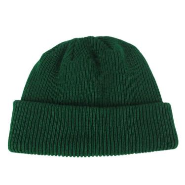 Imagem de Gorro Touca Lenhador Marinheiro Canelada Adulto Unissex Verde Copa