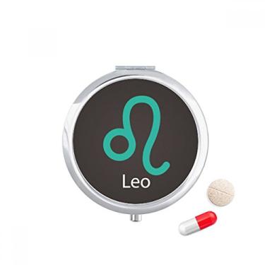 Imagem de Julho de Agosto, Leão padrão constelação caixa de armazenamento de medicamentos