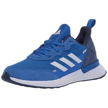 Imagem de adidas Kids Unisex's RapidaRun Elite Running Shoe, Glory Blue/FTWR White/Tech Indigo, 4 M US