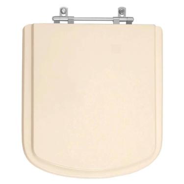 Imagem de Assento Sanitário Poliester Bali Pêssego Rosa Shell para vaso Incepa