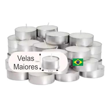 Imagem de Vela Rechaud Lamparina 100 Unidades decoração casamento restaurante