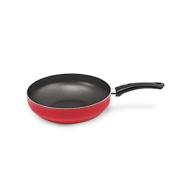 Imagem de Frigideira Wok Multiflon Páprika com Revestimento Ultra 7 Vermelha - 28 cm