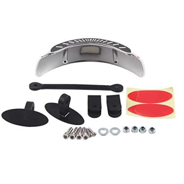 Imagem de Montagem Em Para-brisa Ultra Grande Angular De 180 °,Espelho Retrovisor Universal Para Motocicleta, Espelho Grande Angular Para Motocicleta