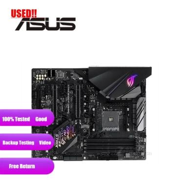 Imagem de Asus-ROG STRIX B450-F Placa-mãe Gaming  Soquete AM4  DDR4 para AMD B450M  B450  Mainboard Desktop
