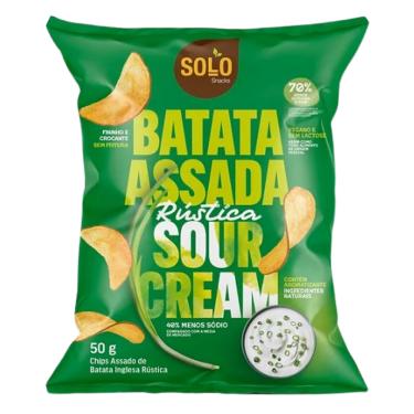 Imagem de Chips de Batata Inglesa Rústica Assado Sour Cream Solo Snacks 50g