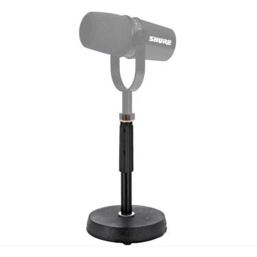 Imagem de Suporte/Pedestal Mesa Reto P/Microfone Condensador Sm7B/Mv7