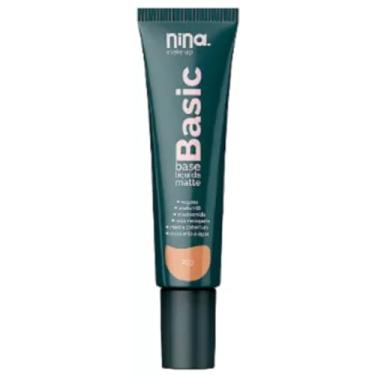 Imagem de Base Líquida Basic - Nina Makeup Cor 3