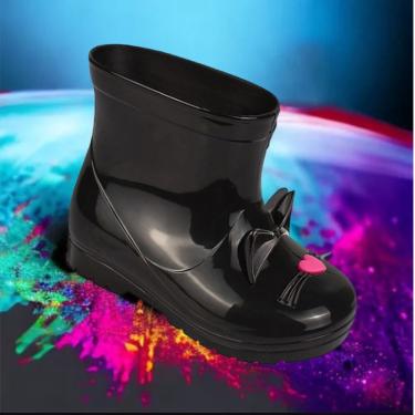 Imagem de Bota de Chuva Galocha Infantil Menina Bota Infantil Luelua