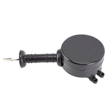 Imagem de Maçaneta de cerca de jardim de fazenda, alça de portão de cerca elétrica, alça de cerca de suprimentos agrícolas, alça de portão de cerca elétrica 5M corda energizante retrátil para portão de cerca