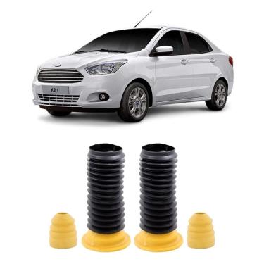 Imagem de 2 kit parcial batente dianteiro ford ka sedan 2017 2018 2019