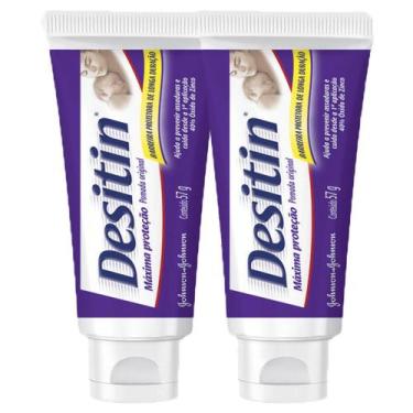 Imagem de Kit Creme Preventivo De Assaduras Desitin Máxima Duração 57G - 2 Unida