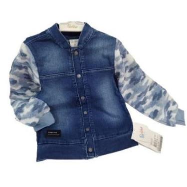 Imagem de Jaqueta / Casaco Luxo Jeans Menino Paraiso Inverno Ref 13197 - Preto - TAM 8 ANOS-Masculino