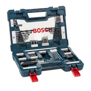 Imagem de Bosch Kit de pontas e brocas em titânio V-Line com 91 peças