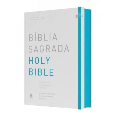 Imagem de Bíblia Sagrada Holy Biblie - Bilíngue - Português E Inglês - Peace