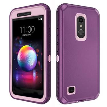 Imagem de Asuwish Capa de telefone para LG K30 2018/Premier Pro LTE/Phoenix Plus/Harmony 2/K10/K11/Xpression capa de celular híbrida à prova de choque protetora resistente acessórios móveis LGK30 K 30 30K
