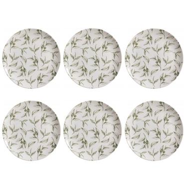 Imagem de Conjunto de Pratos Rasos 06 Peças Coup Siciliana Porto Brasil