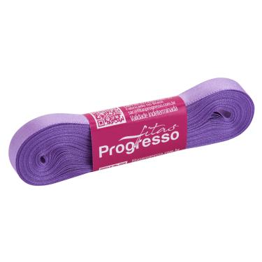 Imagem de Fita de Cetim Progresso Face Simples, 10m, 10mm, Lilas Lavanda - CF002.356