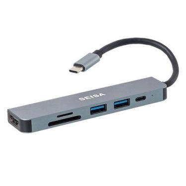 Imagem de Hub USB-C 6 em 1 Modelo BYL-2010 - SEISA - IT.BLUE