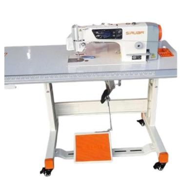 Imagem de Máquina de Costura Reta Industrial Completa, 1 Agulha, 110V - Siruba, 