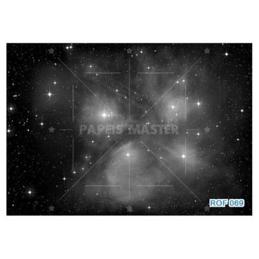 Imagem de Papel De Teto Céu Espaço Estrelas Galáxias 3,5M Rof69 - Você Decora