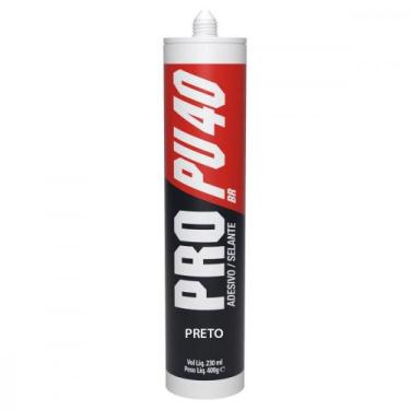 Imagem de Cola Pro Pu 40 Soudal Preto 230Ml/400G., Preto