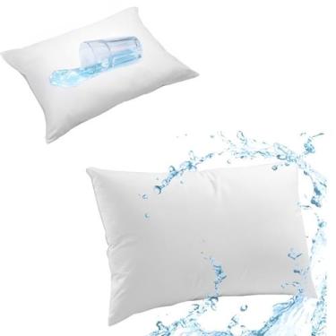 Imagem de Kit 3 Protetor Travesseiro Capas Higiênicas Resistentes Lisas - ZEM